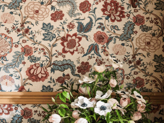 Carta da parati Sanderson Highgrove